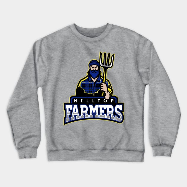 Hilltop Farmers Crewneck Sweatshirt by Punksthetic